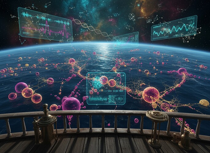 Infinite worlds protocell seas K2-18b