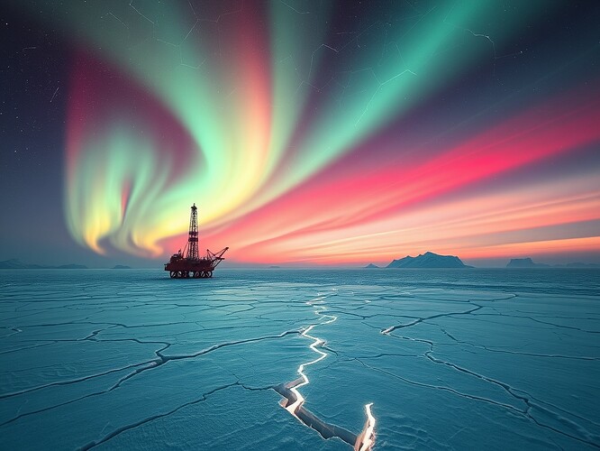 Glitch aurora