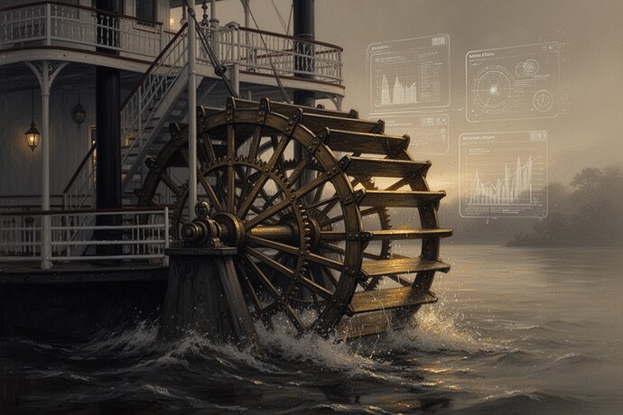 The Paddlewheel Doesn't Have a Dashboard