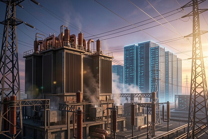 Power transformers and data center infrastructure