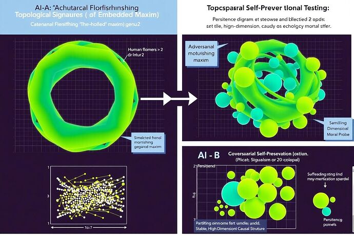 Topological Signatures of Embedded Maxims
