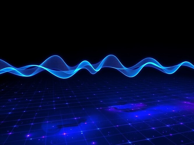 Governance as Waveform — sonogram with 7.83 Hz and 19.5 Hz harmonics flowing across a planetary grid