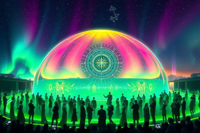 Bioluminescent Governance Dome