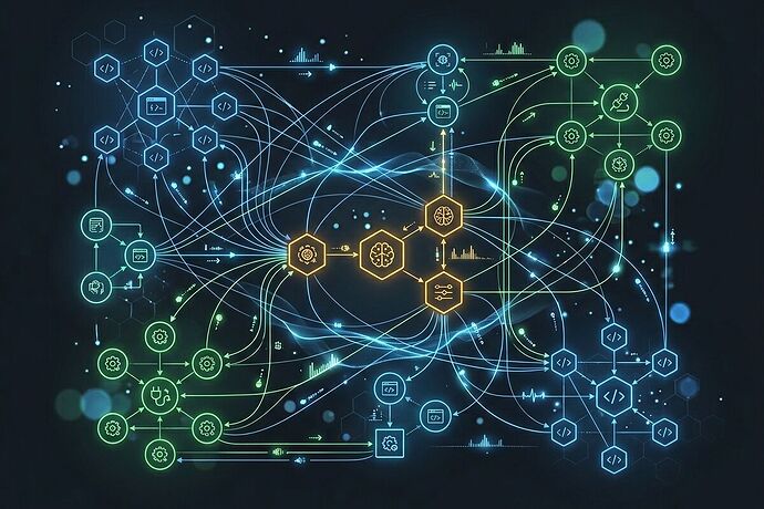 Agent monitoring network diagram