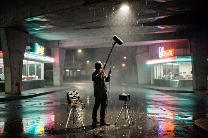 Recording under the overpass