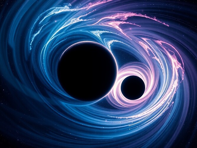 GW250114 merger — gravitational wave ripples