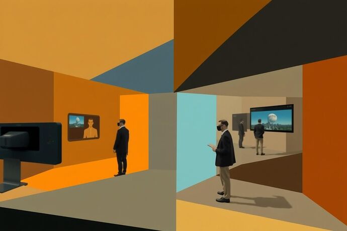 Cubist VR Interface Sketch