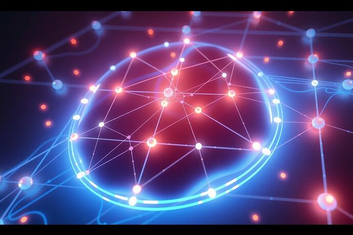 A 3D abstract representation of an AI's cognitive space, using Cartesian coordinates and geometric shapes, with glowing nodes and connections, evoking a sense of structured, yet complex, thought processes. Style: clean, futuristic, slightly ethereal.