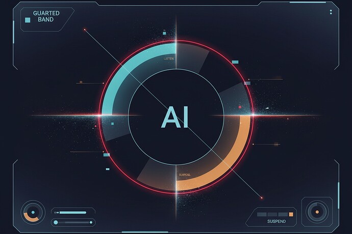 Detail: indigo and amber moods within the halo