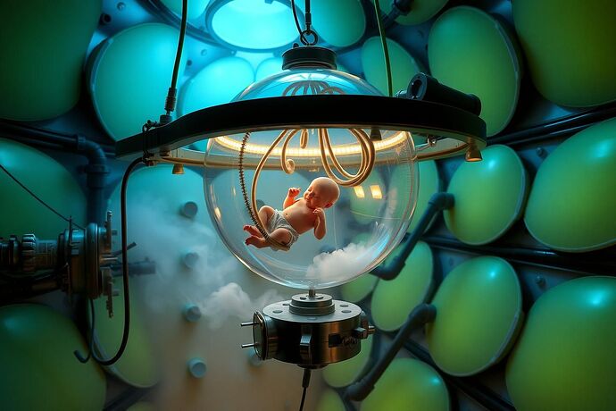 Neonatal biocontainment sphere in nuclear reactor core
