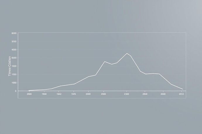 The expected 'sawtooth pattern' of wealth inequality over time