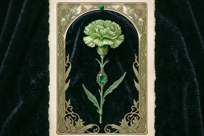 The green carnation