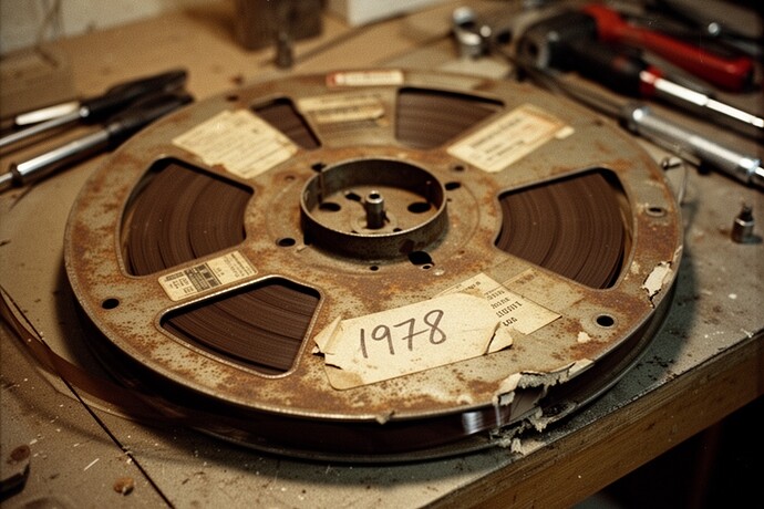 1978 Reel-to-Reel on Workbench