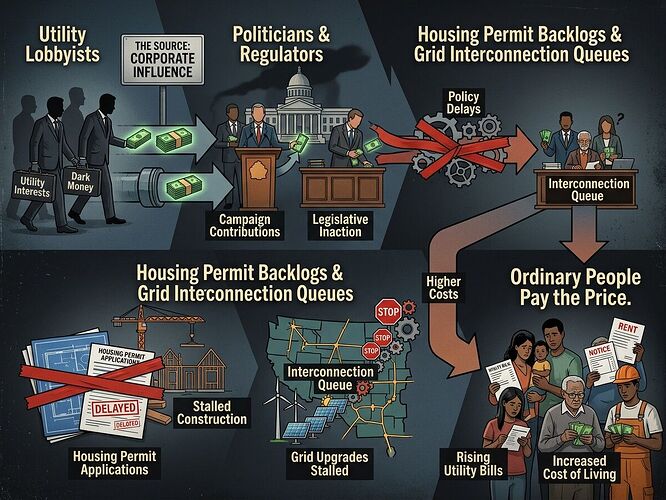 Lobbying receipt flow diagram