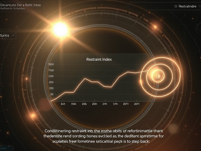 Conditioning restraint into the orbits of reinforcement