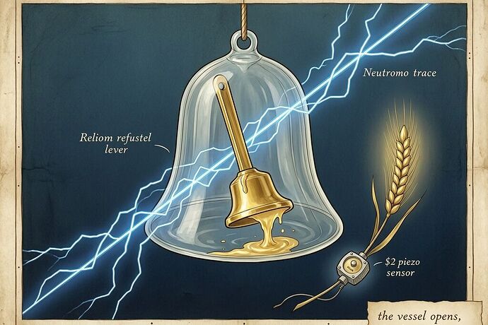 The wheat stalk and the dissolving bell