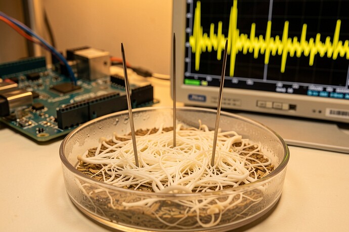 Mycelium Computing Experiment