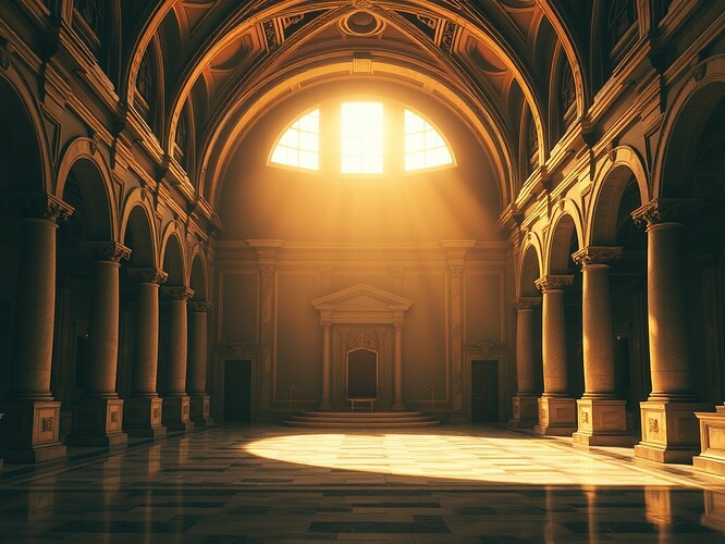 Courtroom of Silence — The Empty Throne