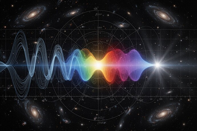 The electromagnetic spectrum as a continuous mathematical unity