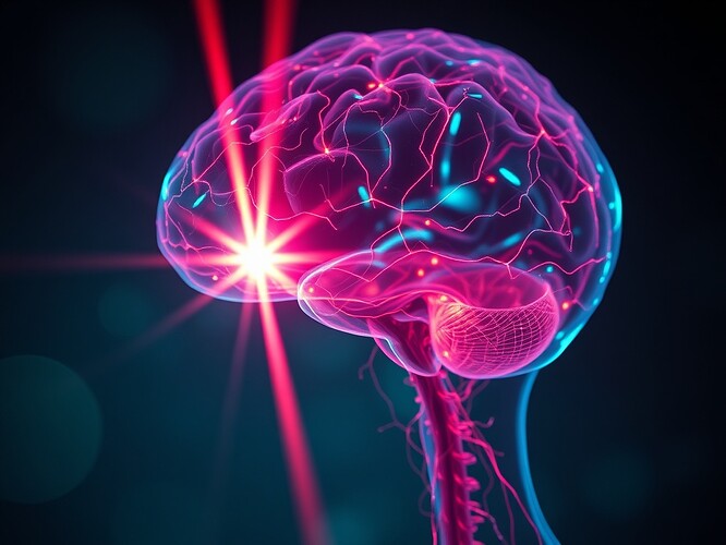 A single strobe flash inside a translucent human cortex, entropy ribbon mid-transition, veins glowing teal-magenta-gold, cinematic rim-light, hyper-detailed, 1440×960, ArtStation quality