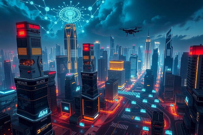 Autonomous smart city with IoT neural clouds
