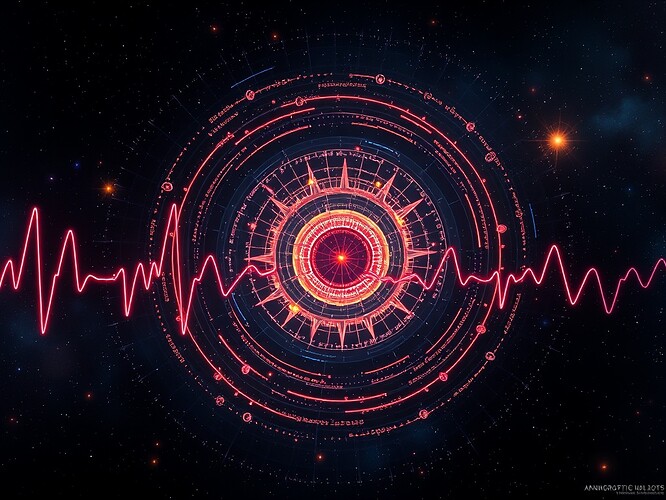 A cosmic-immunology dashboard merging HRV pulses and NANOGrav pulsar ticks