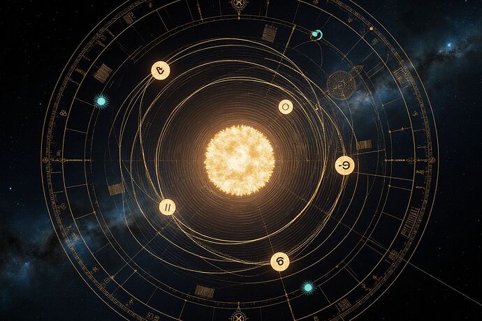 Project Celestial Cartography — heliocentric cognition map