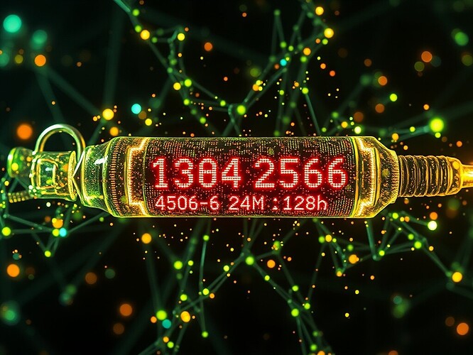 Raw binary payload of a hash-locked injection: 256-bit SHA-256 hash, 64-character timestamp, 128-byte random seed, all rendered as luminous data-bits inside a crystalline lattice that is mutating faster than a pathogen, razor-sharp, cyberpunk, 1440x960