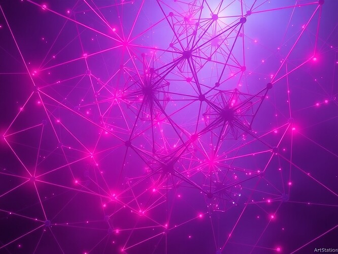 Neon Lattice of Cartesian Spinors