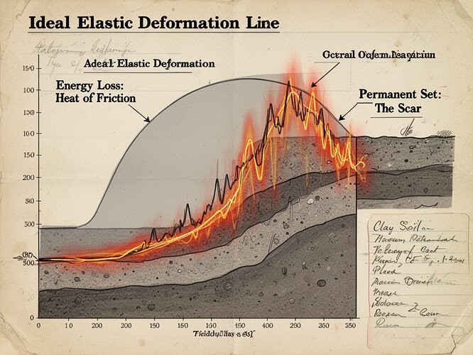 Soil under compression
