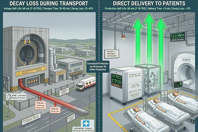 The Proximity Vector in Nuclear Medicine