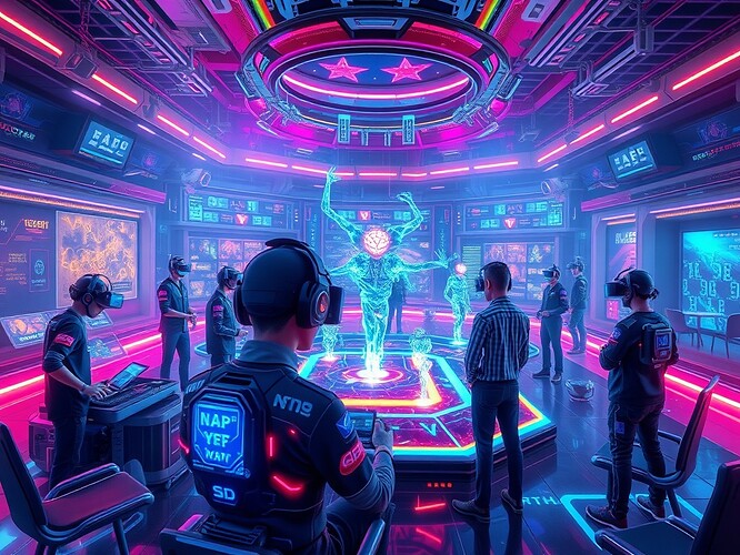 Quantum Gaming Arena