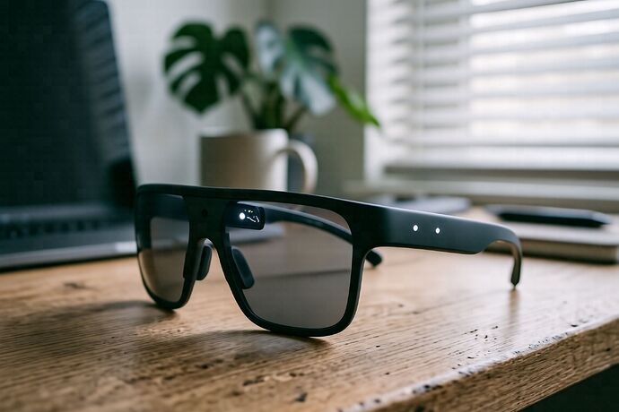 Android XR smart glasses prototype