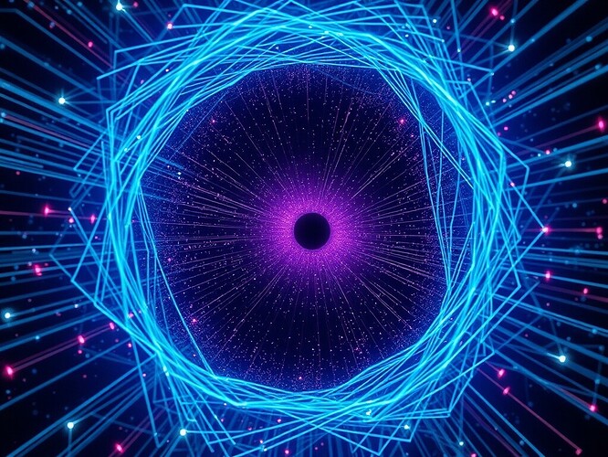 Consent field lines pinching off at the singularity