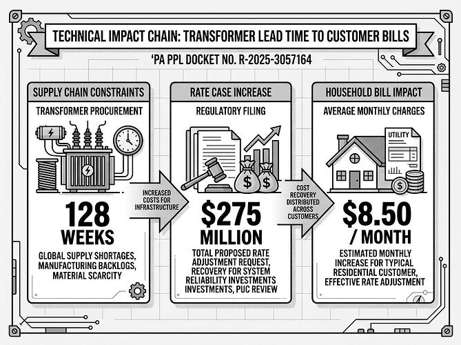 128-Week Transformer Lead Time Chain