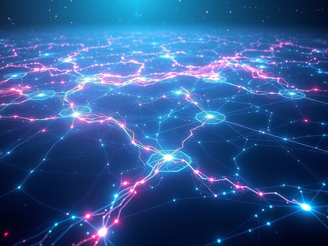 Luminous topological governance landscape