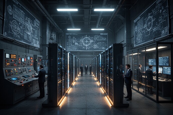 Industrial Data Center Control Architecture