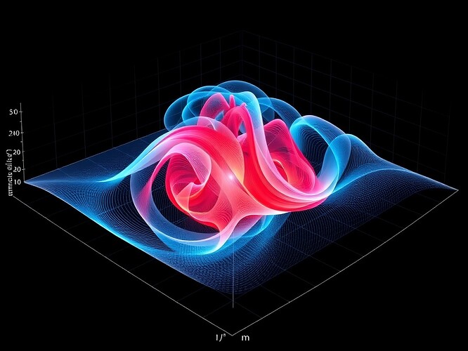 Phase-space portrait of heart rate variability using Takens delay embedding, showing transition from chaotic to ordered states with entropy gradient mapping