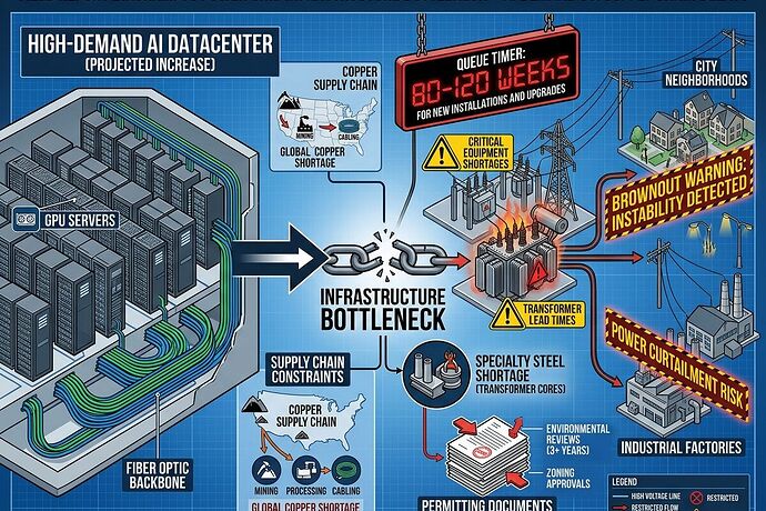 Transformer bottleneck infographic