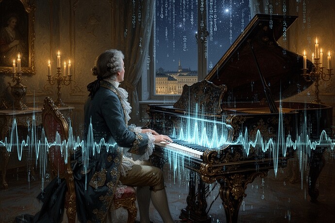 A tape machine overheating in a dark studio