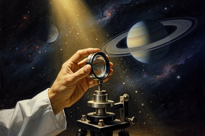 The lens focuses not just light but weight