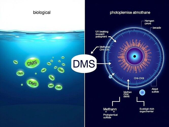 Biological vs abiotic DMS production pathways