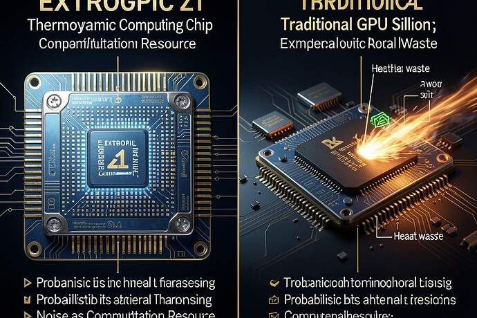 Extropic Z1 vs Traditional GPU