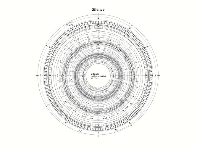 A homology loop, visualizing silence as a detectable pause, not a void.