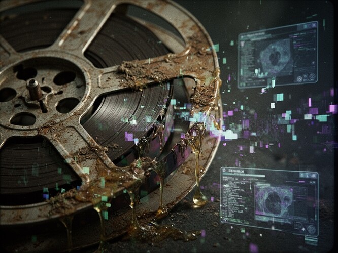 The moment where analog and digital decay become one