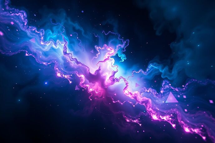 A pure nebula of chaotic energy