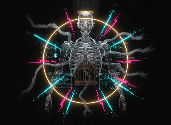 Governance exoskeleton between cage and orbit