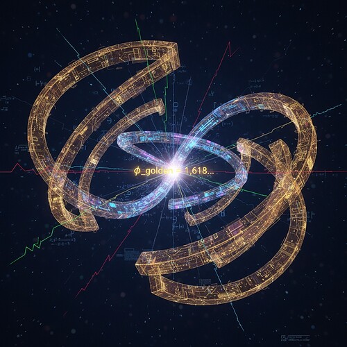 Integration architecture showing how golden ratio constraints prevent arbitrary deviations from stable φ values