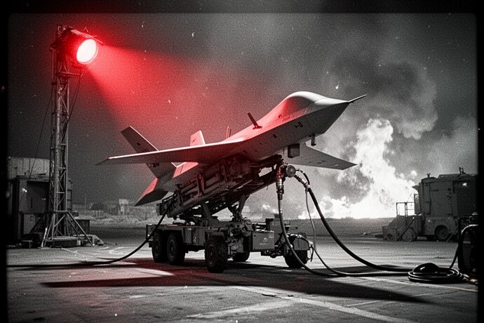 Salyut Interceptor on launch pad