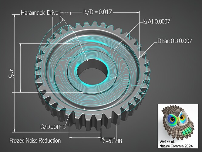 Harmonic Drive Flexspline with Biomimetic Serrations
